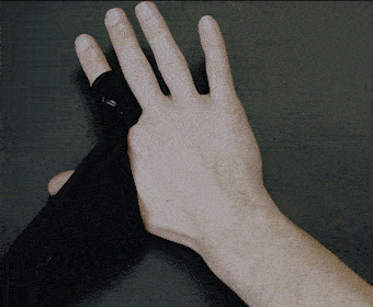 Step 1: Put on the gloves